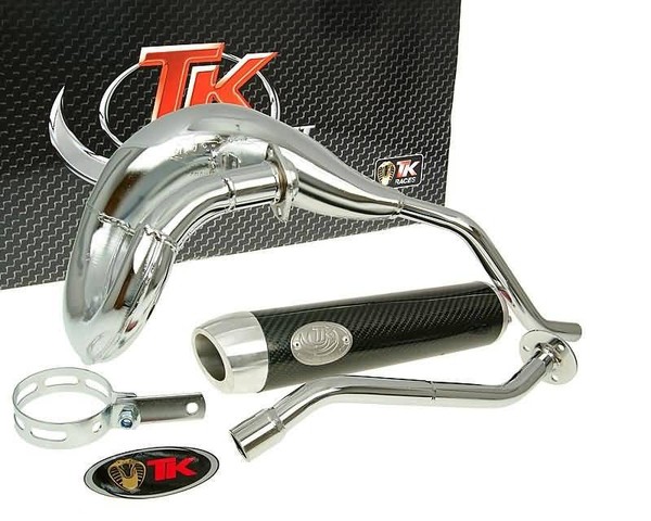 Auspuff Turbo Kit Bufanda Rq Chrom FüR Derbi Senda Drd Pro 06--image