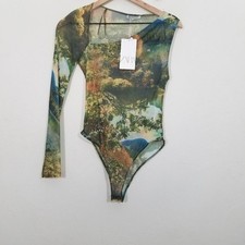 NWT Zara Mesh Bodysuit Size M