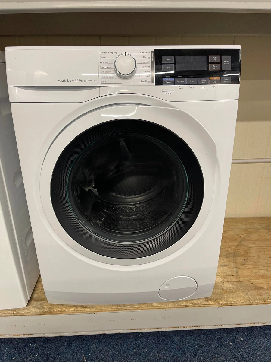 John Lewis JLWD1614 Freestanding 8kg 4kg 1600rpm Washer Dryer in White 1710