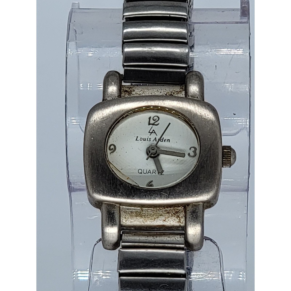 t*p様 6ee1082 レディース腕時計5個/Louis Lass Louis Arden Ladies Silver Tone Quartz Stainless Steel Expanding