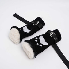 Bondage Handscuffs Gloves Furry Padded Mittens Restraint Slave Roleplay Paw BDSM