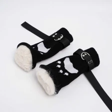 Bondage Handscuffs Gloves Furry Padded Mittens Restraint Slave Roleplay Paw BDSM