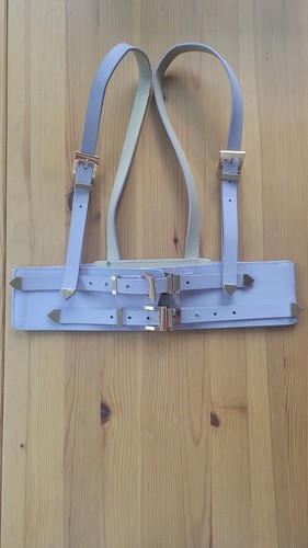 2x-4x Lavender Adjustable Vegan Harness MyViolet