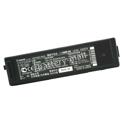 New GenuineLB-60 K30274 Battery for Canon LK-62 PIXMA i260 i320 2446B003 Printer