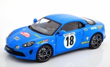 Renault Alpine A110 #18 Monte Carlo 2018 Historic Solido S1801603 1/18 Metal