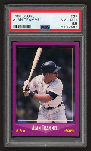 1988 Alan Trammell #37