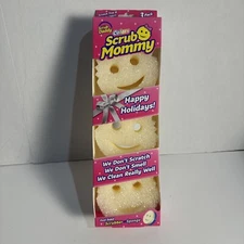 Scrub Daddy Scrub Mommy Dual-Sided Scrubber and Sponge - Scratch Free Cleaning