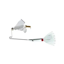 Fishing Lure, Dynamic Lures MICRO BUZZBAIT (White) 3inch