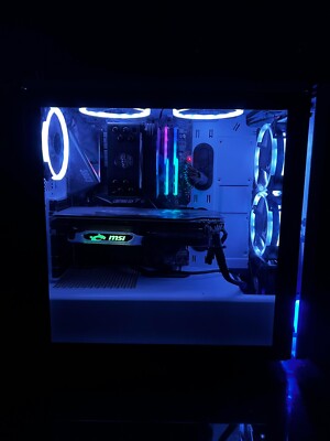 Gaming PC, Barely Used!  AMD Ryzen, MSI, White, ATX. RTX 2070