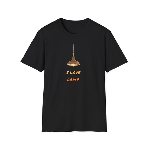 I Love Lamp, Unisex Softstyle T, Funny, Fun, Humor Tee, Gift for Fans, Movie. - Picture 2 of 16