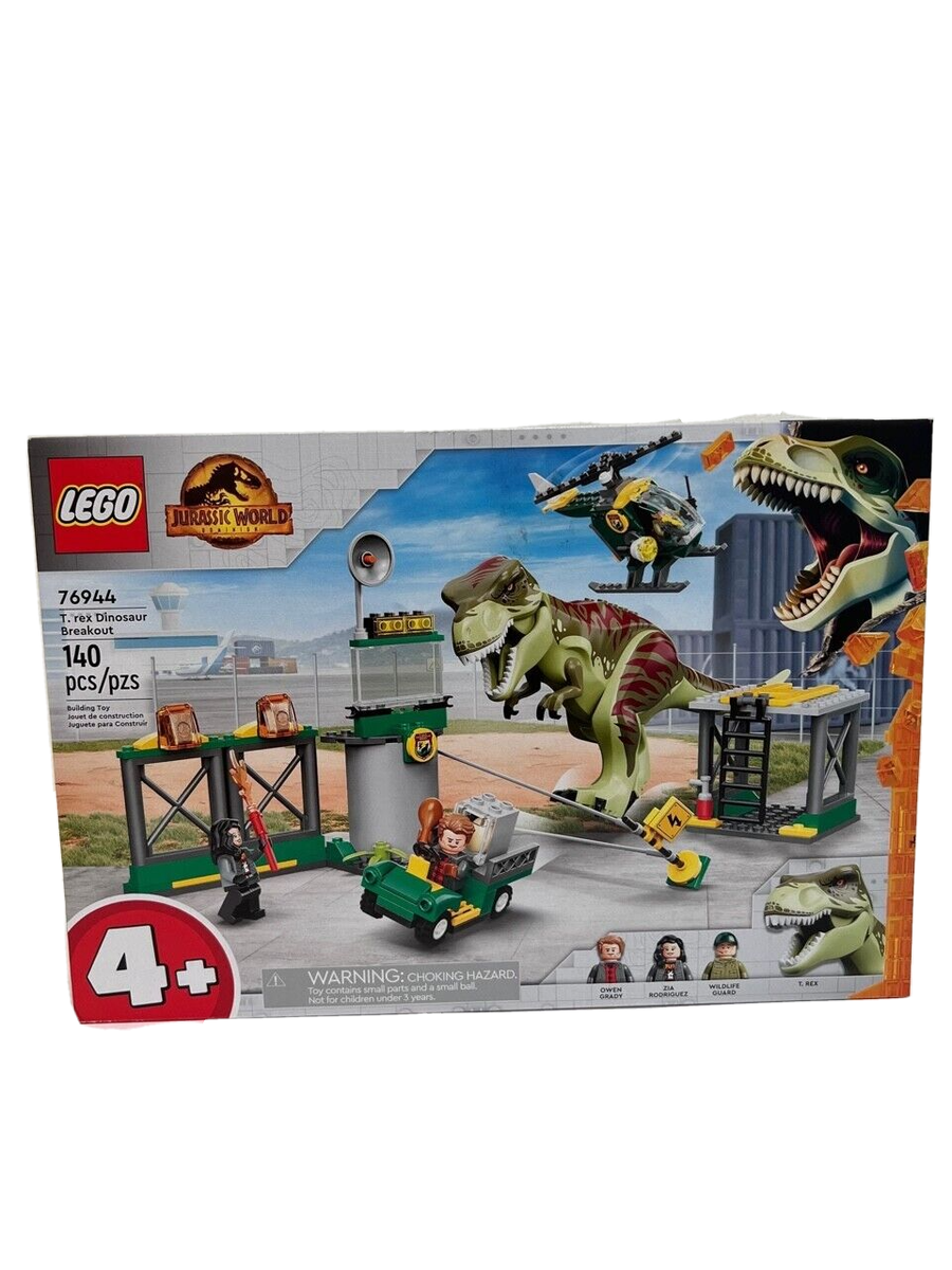アキページ 🔥 LEGO Jurassic World: T. rex Dinosaur Breakout INSTRUCTIONS ONLY 衛生日用品