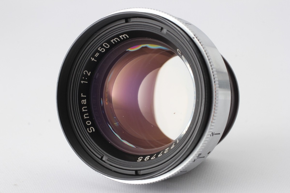 【動作未確認】Contax Ⅱa BD Sonnar 50mm F2 Excellent+++++】Contax RF Carl Zeiss 50mm f2 Sonnar From Japan 256