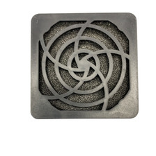 FIL-2P, 60mm Fan Filter and Finger Guard  Fits 2.36" 60mm Box Fans