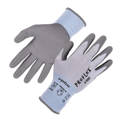 PROFLEX BY ERGODYNE 7025 Glove,A2,HPPE/Nylon/Spandex Knit,2XL,PR 793NV6