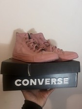 Size 7 - Converse Chuck Taylor All Star High Rust Pink
