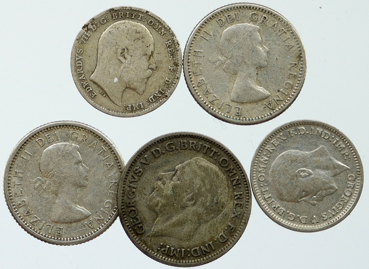 コレクション Great Historic Silver Coins of the world コレクション Great Historic Silver Coins of the world Lot of 5