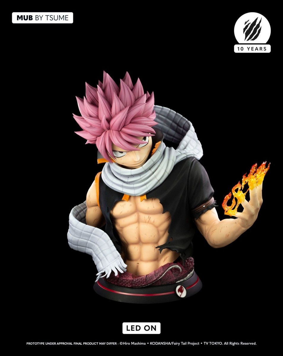 TSUME FAIRY TAIL Natsu 1/1 Bust limited edition In Stock NEW