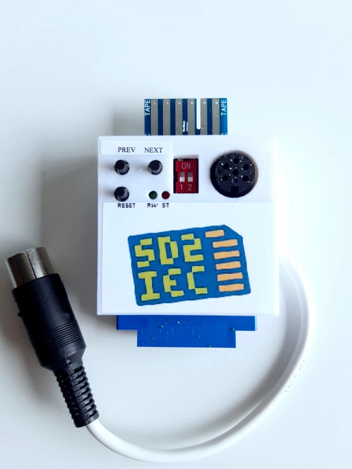 commodore 64 Emulatore floppy sd2iec sd 128 vic20 16 plus4 emulator disk drive - Immagine 2 di 4