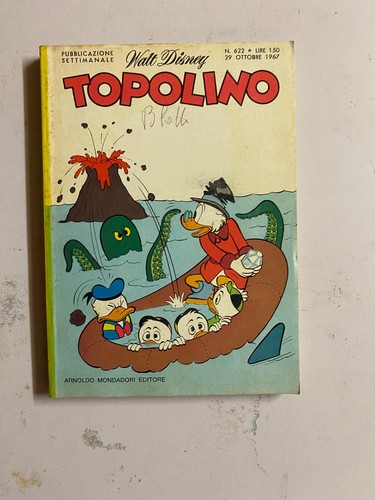 topolino libretto n 622 Ottimo completo si bollino e cedola