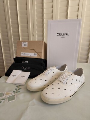 Celine Limited Edition Sneakers White/Black – New with Tags  display picture 3