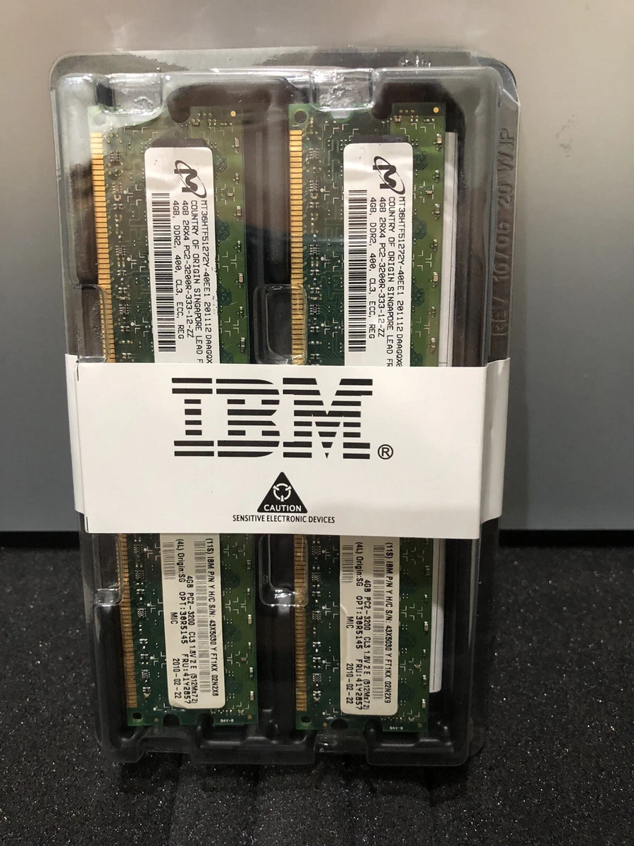 HYS72T128000HR 5 A INFINEON INFINEON 1GB PC2 3200R DDR2 400 REGISTERED