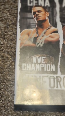 wwe UNFORGIVEN 2005 SIGNED AUTO wrestling dvd | eBay