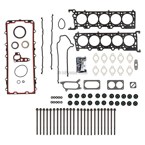 Full Gasket Set Head Bolts Fit 97-02 Ford Excursion F250 F350 E350 6.8L SOHC - Picture 2 of 11