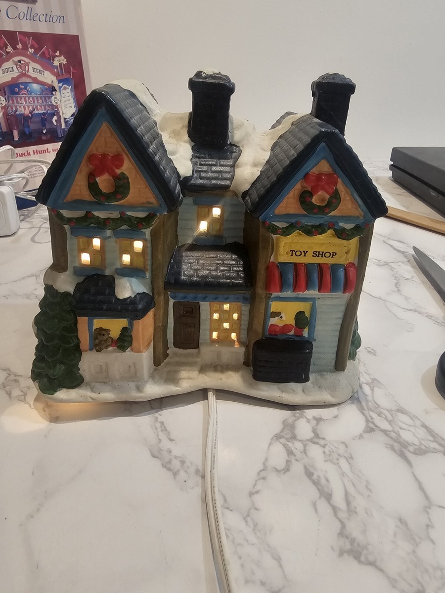 Lemax TOY SHOP Lighted Display Store | eBay