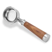 CrossCreek 58mm Espresso Bottomless Portafilter with 2 Ear | Fits La Marzocco