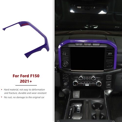 Center Console GPS Navigation Cover Trim Frame For Ford F-150 2021-2022 ...
