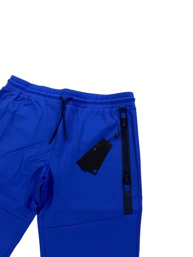 NUEVOS Pantalones para Correr Greyson Sequoia para Hombre Talla Golf Azul Cobalto/Negro MFA22B53 - Imagen 5 de 9
