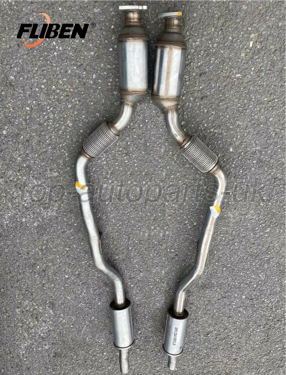 Pair Catalytic Converter for Audi A6 C6 4F 3.0T 2007-11