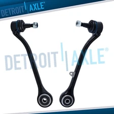 Pair (2) Front Lower Rearward Control Arms w/ Ball Joints for 2004-2010 BMW X3