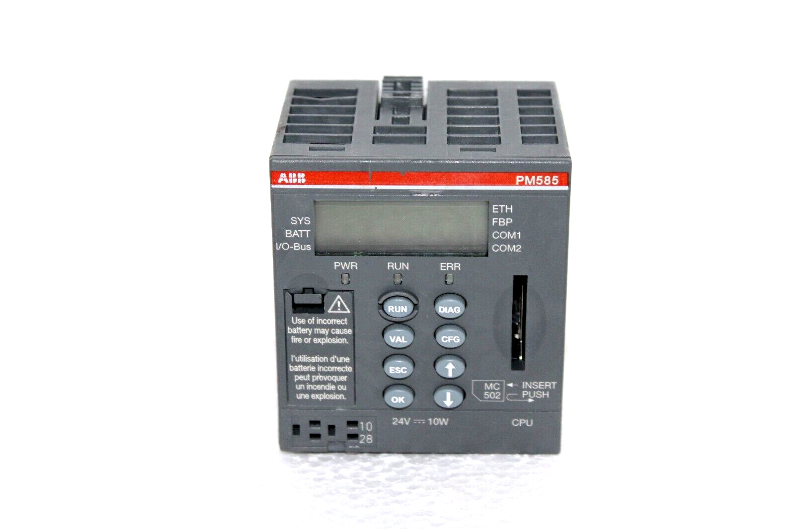 ABB 1SAP140500R0271 CPU 1MB Ethernet PM585-ETH