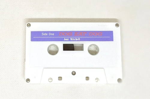 Joni Mitchell DOG EAT DOG Promotional Sample Cassette Album RARE 1985 - Picture 2 of 6