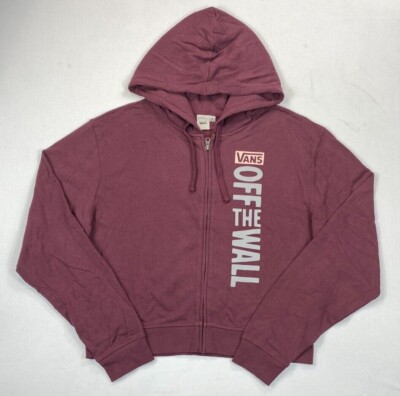 NEW Women's Vans Shorter Length Full-Zip Hoodie NEW
