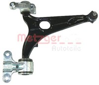 Metzger 58072202 Lenker, RadaufhäNgung FüR CitroËN Fiat Lancia Peugeot
