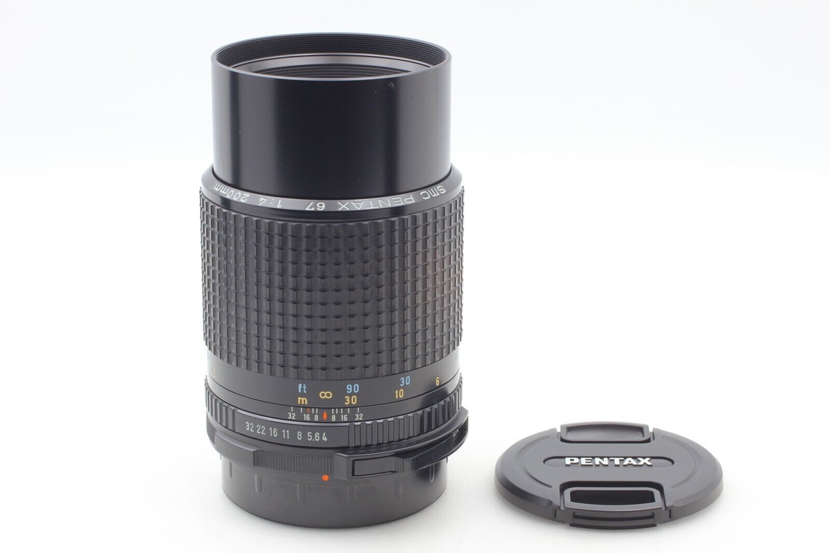 Late [MINT] SMC Pentax 67 200mm f/4 lens for 6x7, 67, 67II