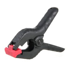 4 Pack 6 Inch Heavy Duty Nylon Spring Muslin Hand Clamps, 3 Inch Jaw Opening