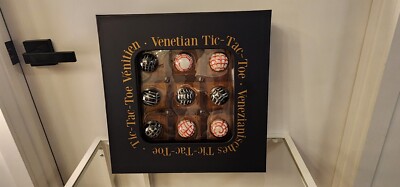 Authentic Models Venetian Tic Tac Toe