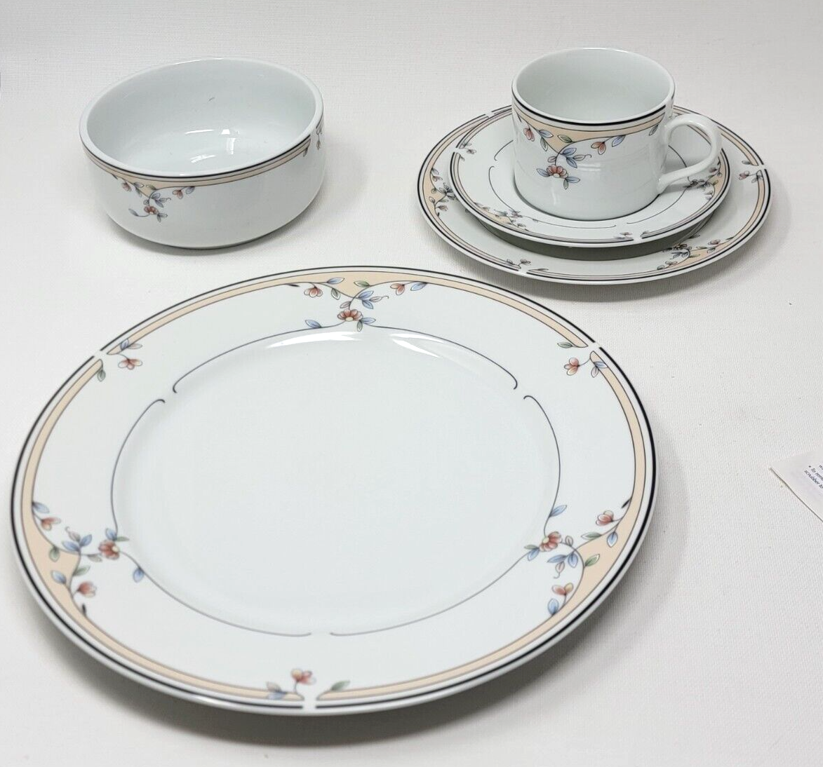 Princess House Vintage 5pc. Porcelain Place Setting Heritage