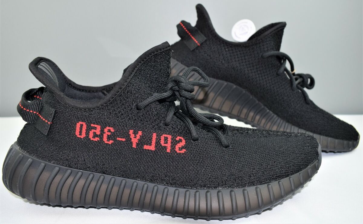 Adidas Yeezy Boost 350 V2 Core Black Red Bred | Men's Size