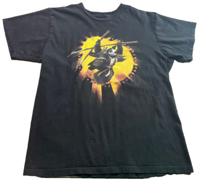 JINX World Of Warcraft T-Shirt Mists Of Pandaria Gaming Blizzard Panda Black M