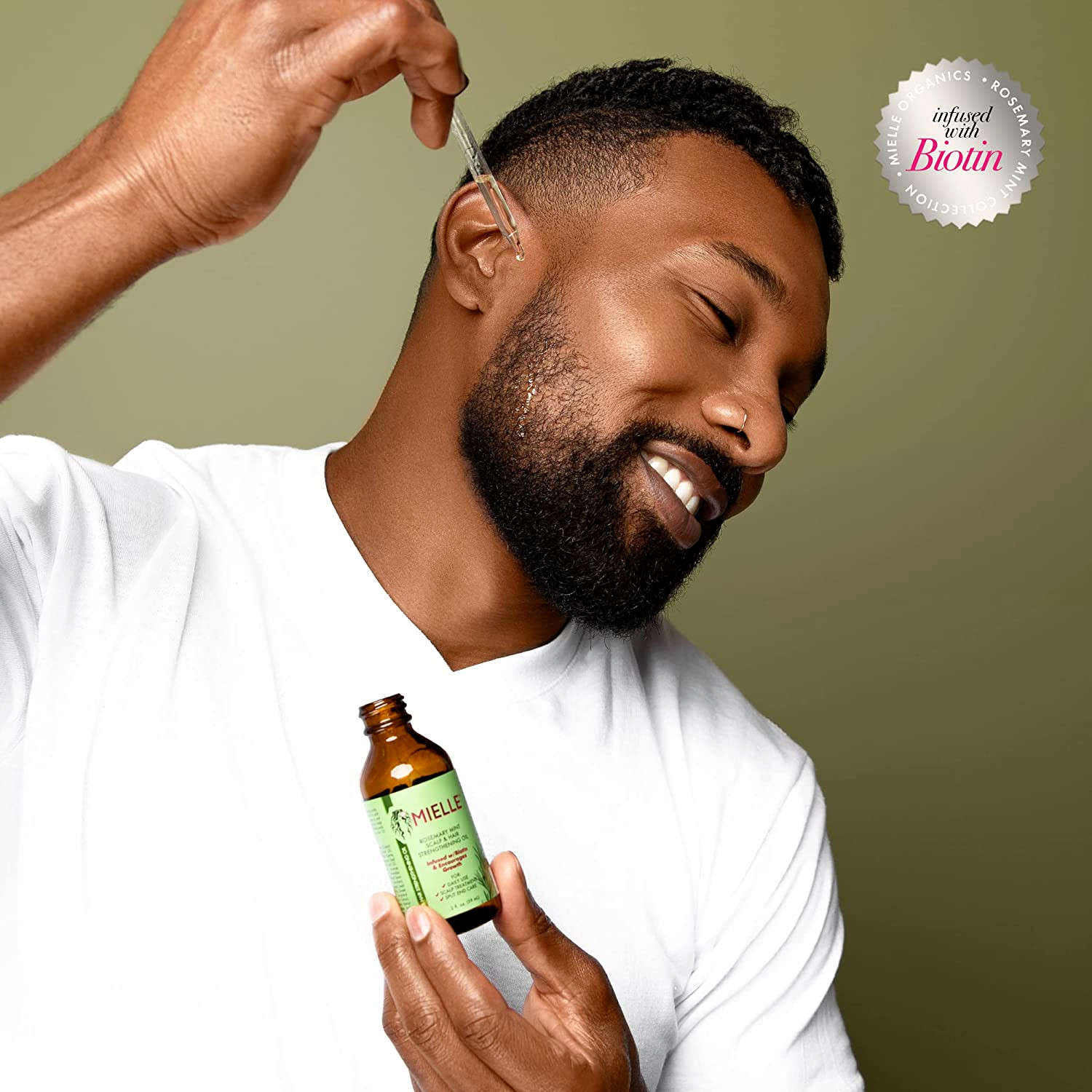 Mielle Organics Rosemary Mint Scalp & Hair Strengthening Oil All Types