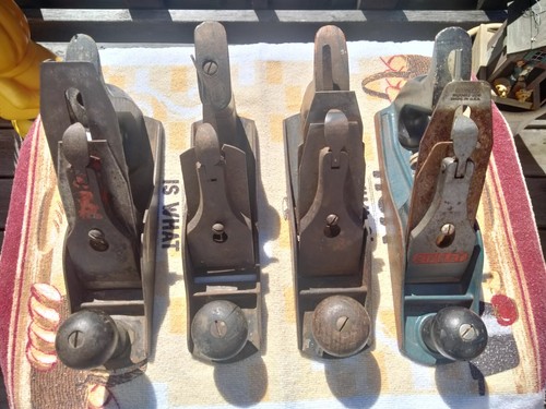Vintage Lot Stanley Bailey No 4 Plane. + A Mohawk, Keen Kutter. Read Description