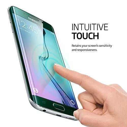 Für Samsung Galaxy S6 9H Hartglas Displayschutzfolie - KRISTALLKLAR UK VERKAUF - Bild 2 von 6