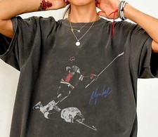 Megan Keller Ice Hockey Vinatage  chacoal color shirt AN66938