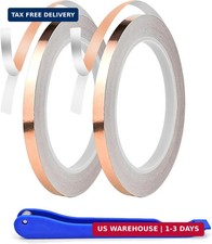 7/32 Inch Silver Backed Copper Foil for Stain...