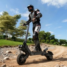 VIPCOO VS9 11" 250W Tire Electric Scooter 62V 26Ah Motor E-Scooter Range 90KM