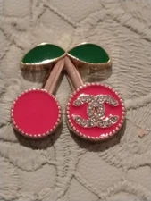 Chanel Flat Back Button